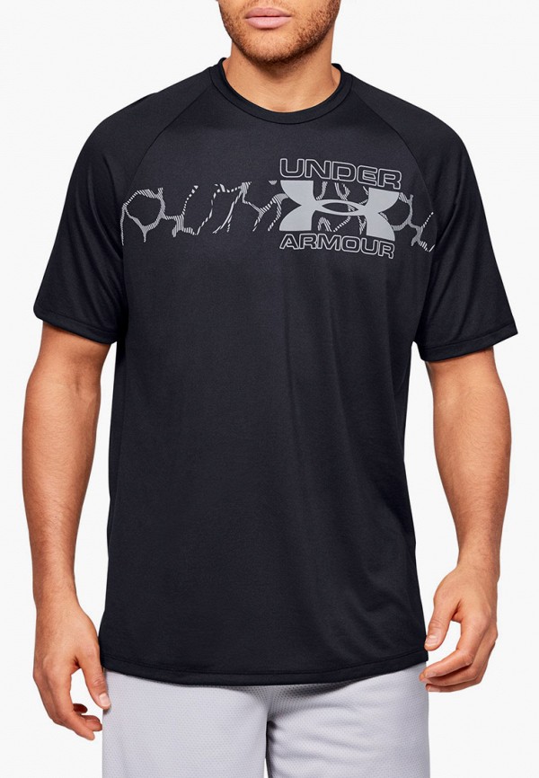 

Футболка спортивная Under Armour, Черный, UA TECH 2.0 GRAPHIC SS