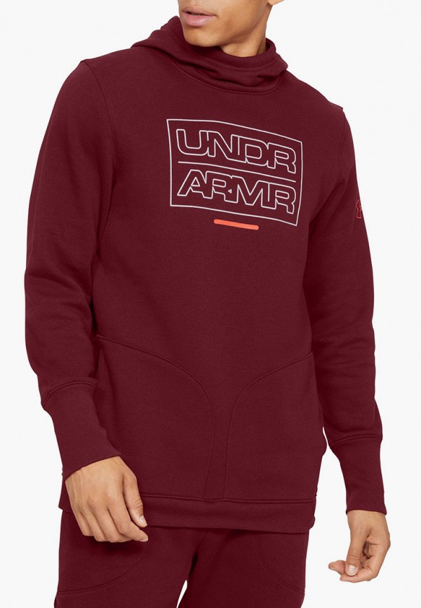 

Худи Under Armour, Бордовый, UA BASELINE FLEECE PO HOOD