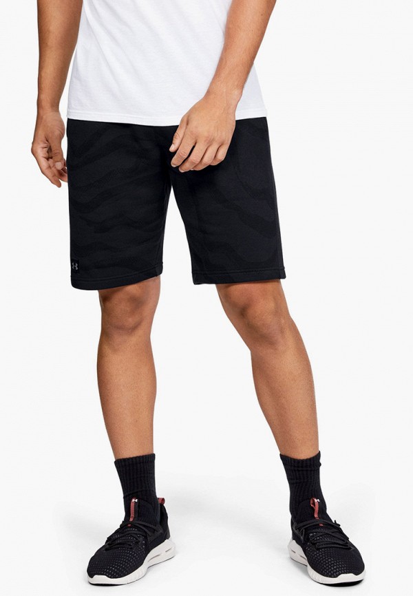 

Шорты спортивные Under Armour, Черный, RIVAL FLEECE PRINTED SHORTS