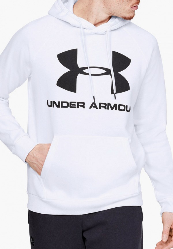

Худи Under Armour, Белый, RIVAL FLEECE SPORTSTYLE LOGO HOODIE