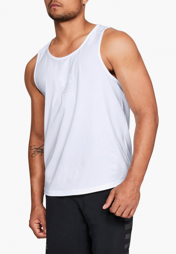 

Майка спортивная Under Armour, Белый, UA PERFORATED RUN SINGLET