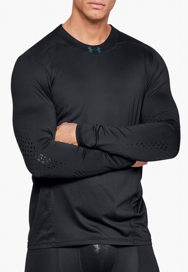 

Лонгслив спортивный Under Armour, Черный, Hockey LS Fitted Grippy Top