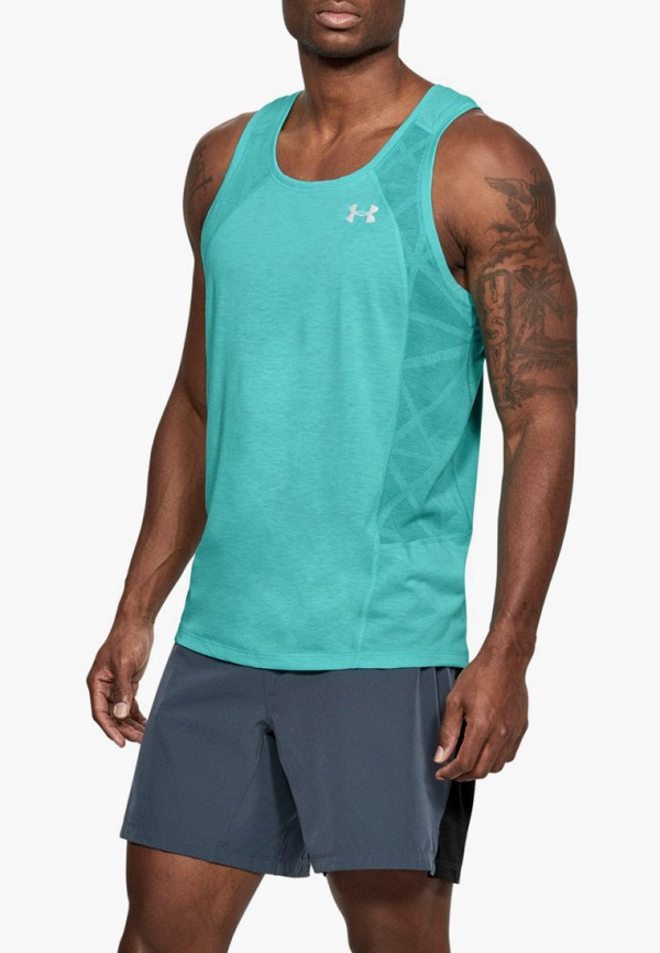 

Майка спортивная Under Armour, Бирюзовый, Under Armour UN001EMIRAW6