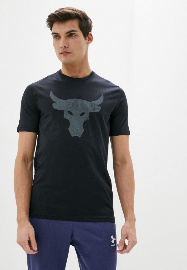

Футболка спортивная Under Armour, Черный, Project Rock Brahma Bull SS