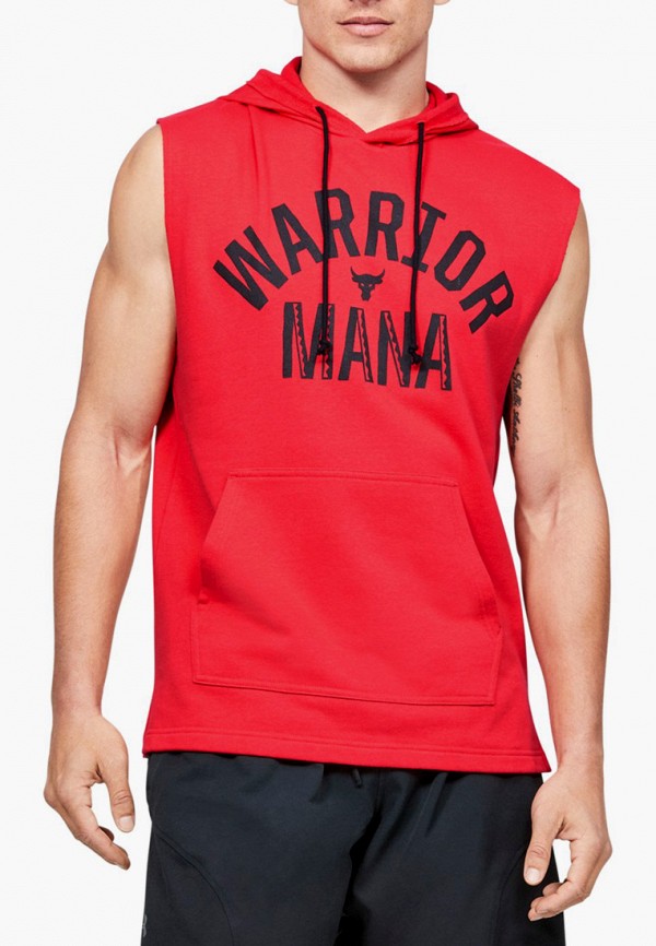 

Худи Under Armour, Красный, Project Rock Terry Sleeveless Hoodie