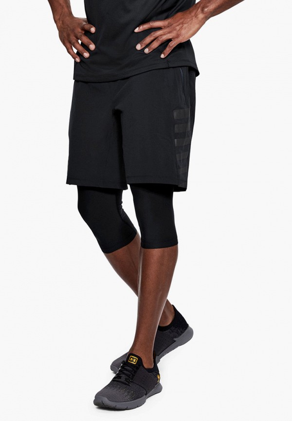 

Шорты спортивные Under Armour, Черный, SPEEDPOCKET LONG 2-N-1 SHORT