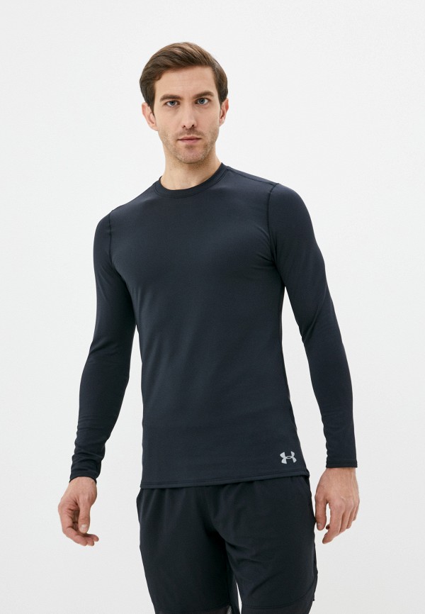 Мужской чёрный лонгслив under Armour