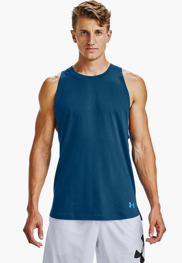 

Майка спортивная Under Armour, Синий, UA Baseline Cotton Tank