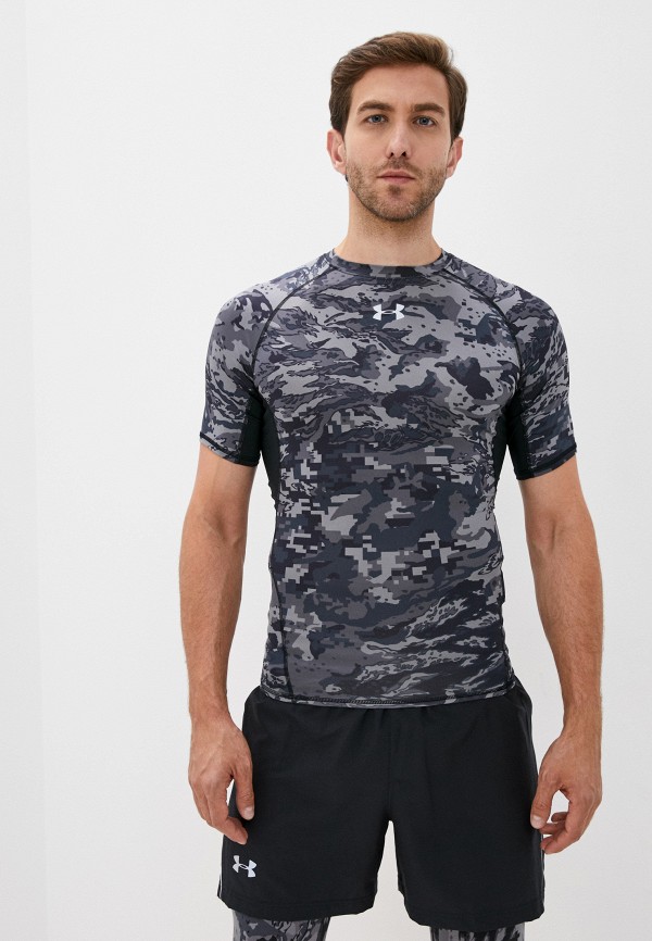 

Футболка компрессионная Under Armour, Серый, UA ARMOUR HG Print SS