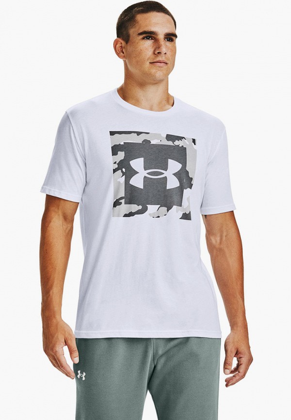 

Футболка Under Armour, Белый, UA CAMO BOX LOGO SS