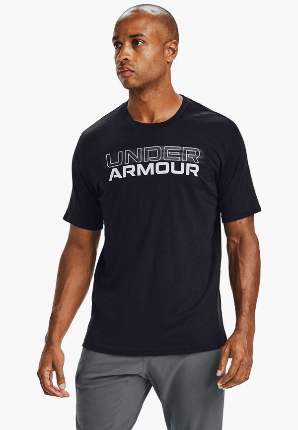 

Футболка Under Armour, Черный, UA BLURRY LOGO WORDMARK SS