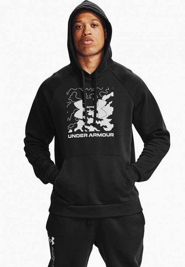 

Худи Under Armour, Черный, UA Rival Fleece Box Logo HD