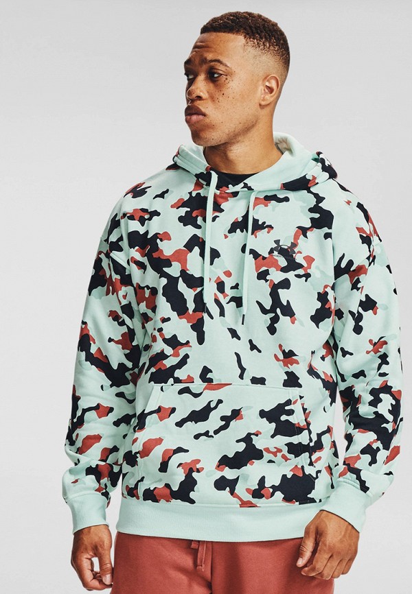 

Худи Under Armour, Голубой, UA Rival Fleece Camo HD