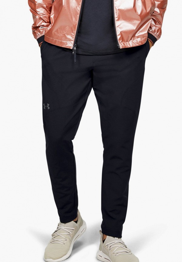 

Брюки спортивные Under Armour, Черный, UA UNSTOPPABLE TAPERED PANTS