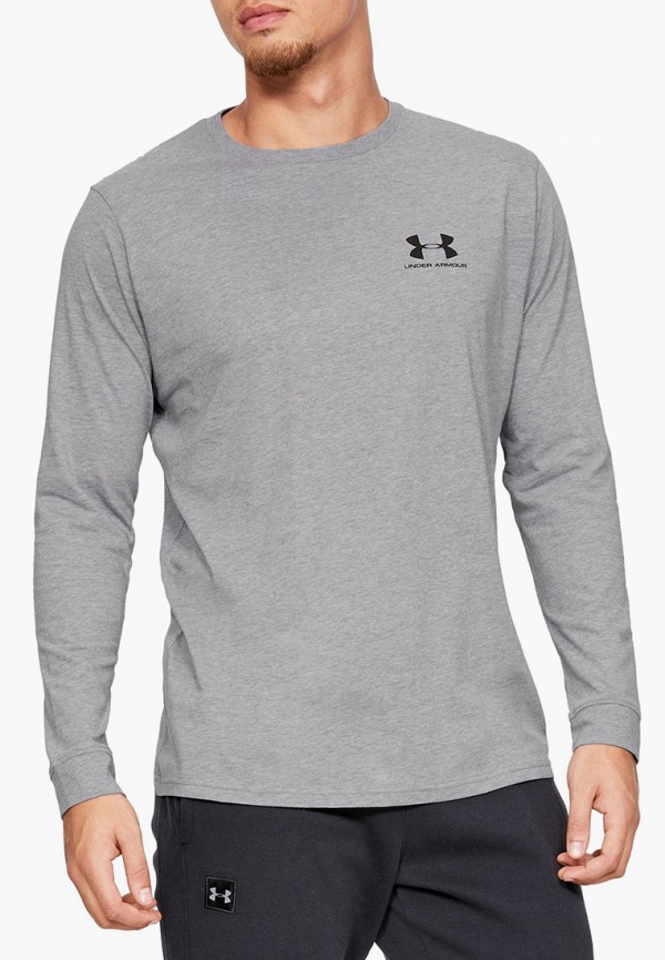 

Лонгслив Under Armour, Серый, UA SPORTSTYLE LEFT CHEST LS
