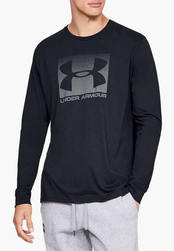 

Лонгслив спортивный Under Armour, Черный, UA BOXED SPORTSTYLE LS