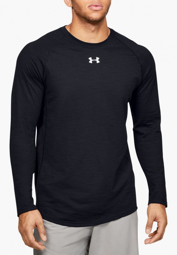 

Лонгслив спортивный Under Armour, Черный, UA Charged Cotton LS