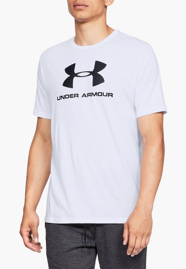 

Футболка спортивная Under Armour, Белый, UA SPORTSTYLE LOGO SS