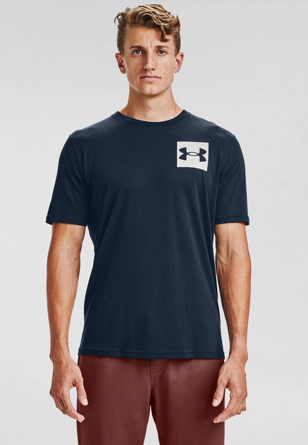 

Футболка спортивная Under Armour, Синий, UA BOX LOGO SS