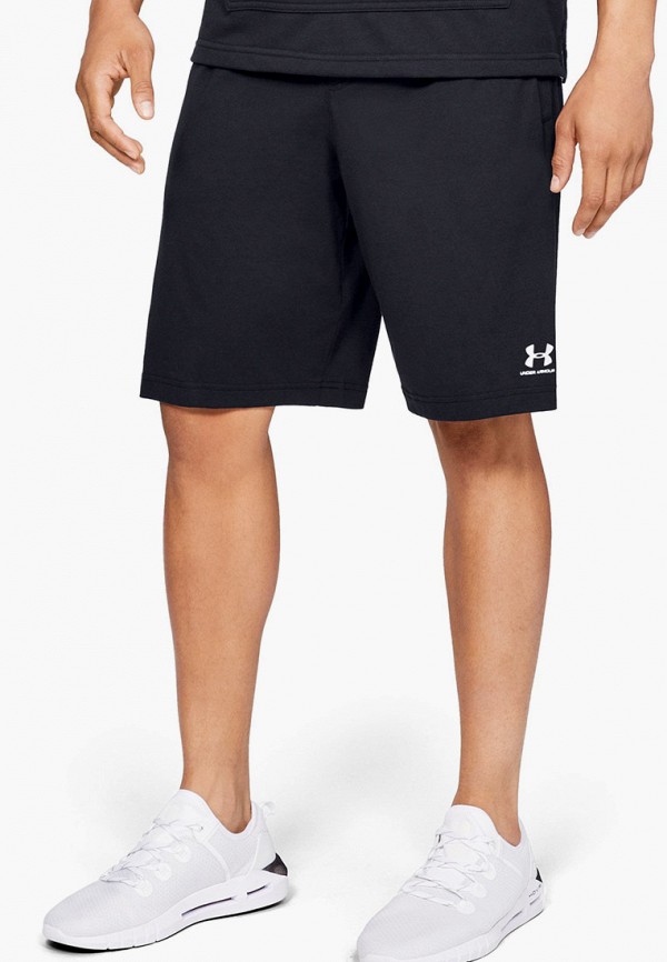 

Шорты спортивные Under Armour, Черный, UA COTTON LOGO SHORTS