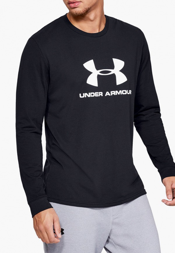 

Лонгслив спортивный Under Armour, Черный, UA SPORTSTYLE LOGO LS
