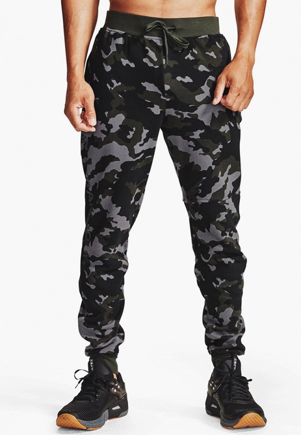 

Брюки спортивные Under Armour, Хаки, UA Rival Fleece Camo Joggers