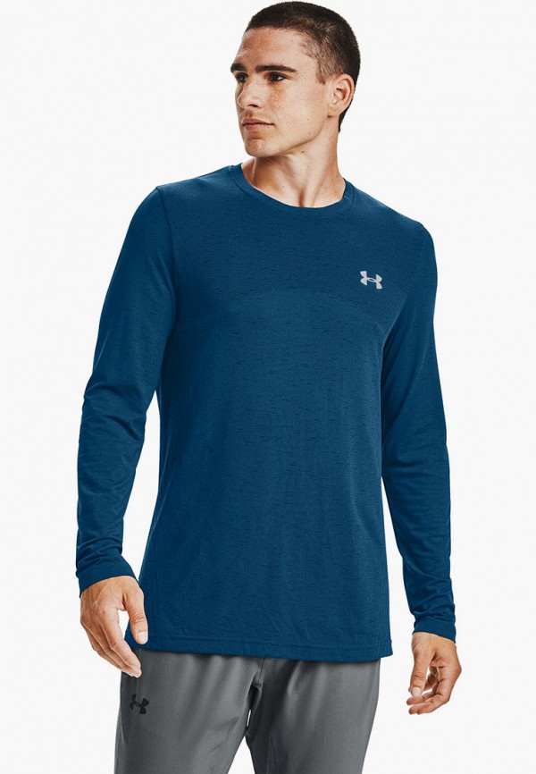 

Лонгслив спортивный Under Armour, Синий, UA Seamless LS