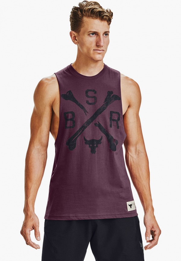 

Майка Under Armour, Фиолетовый, UA PROJECT ROCK BSR TANK