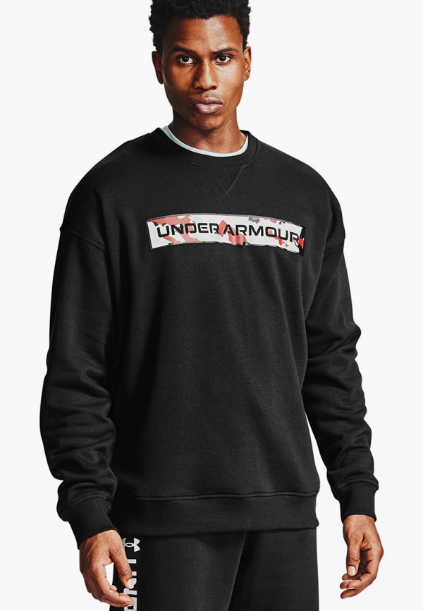 

Свитшот Under Armour, Черный, UA Rival Fleece Camo WM Crew