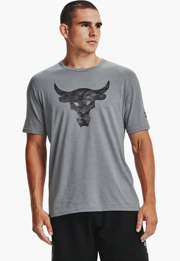 

Футболка спортивная Under Armour, Серый, UA PJT ROCK BRAHMA BULL SS