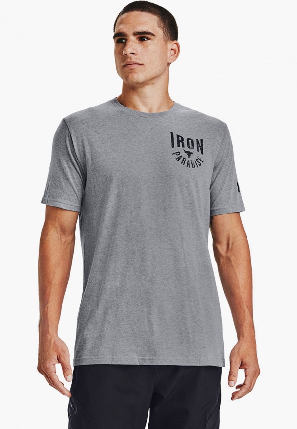 

Футболка спортивная Under Armour, Серый, UA PJT ROCK IRON PARADISE SS