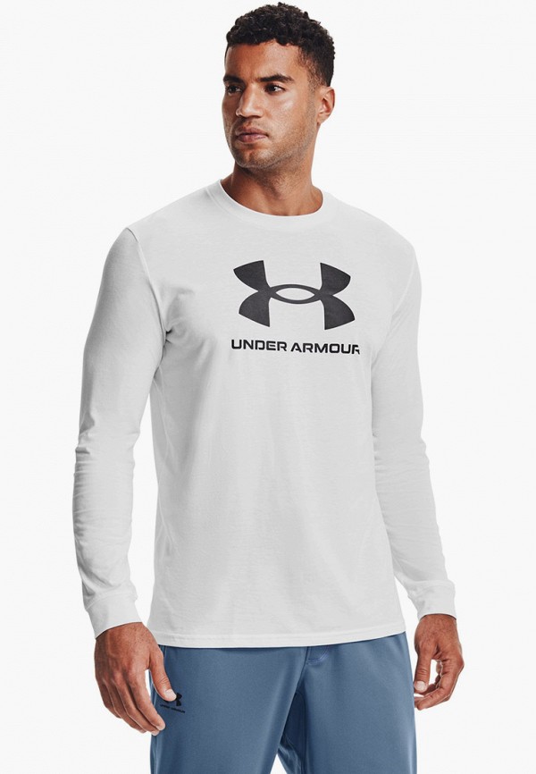 

Лонгслив спортивный Under Armour, Белый, UA SPORTSTYLE LOGO LS