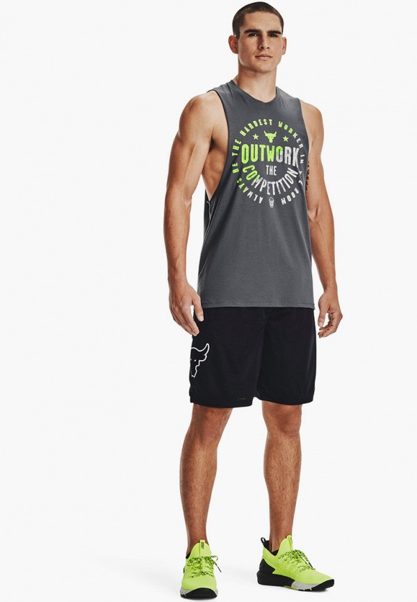

Майка спортивная Under Armour, Серый, UA Project Rock Outwork Tank