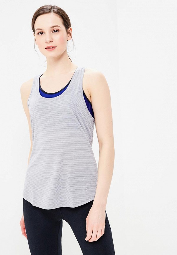 

Майка спортивная Under Armour, Серый, Threadborne Streaker Tank