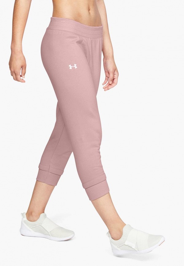 

Брюки спортивные Under Armour, RIVAL FLEECE CROP, Розовый
