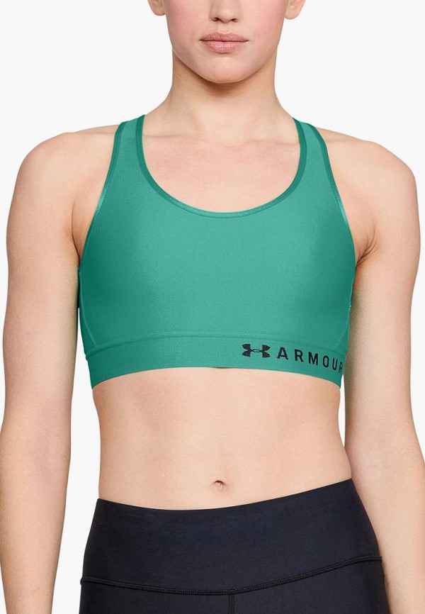 

Топ спортивный Under Armour, Зеленый, Armour Mid Keyhole Bra
