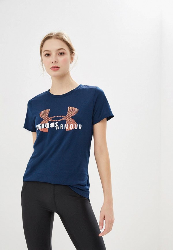 

Футболка спортивная Under Armour, Under Armour UN001EWBVDV6, Синий