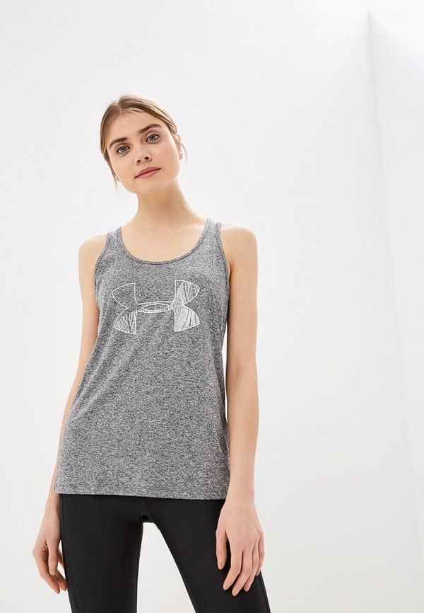 

Майка спортивная Under Armour, Серый, Tech Tank Graphic