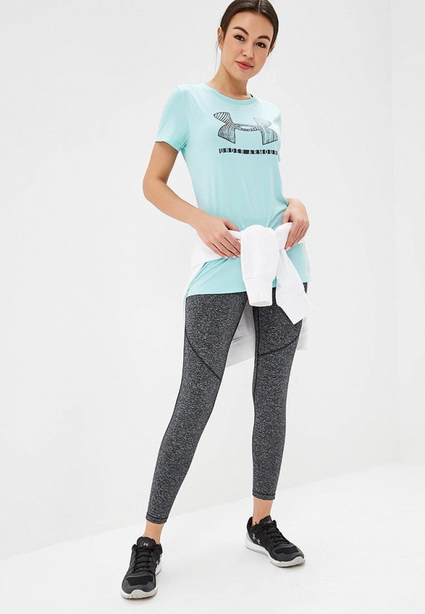 

Футболка спортивная Under Armour; Under Armour UN001EWDURV9, Бирюзовый