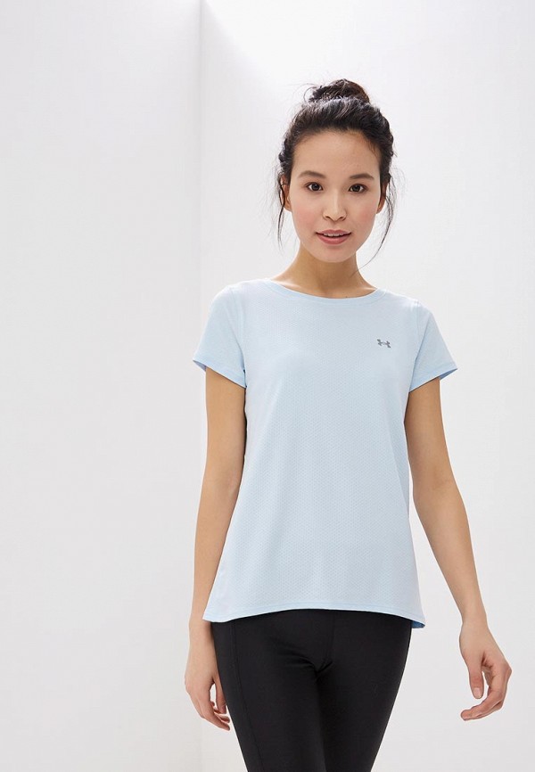 

Футболка спортивная Under Armour, UA HG Armour SS, Голубой