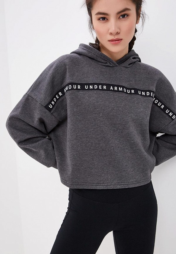 

Худи Under Armour, UA TAPED FLEECE HOODIE, Черный