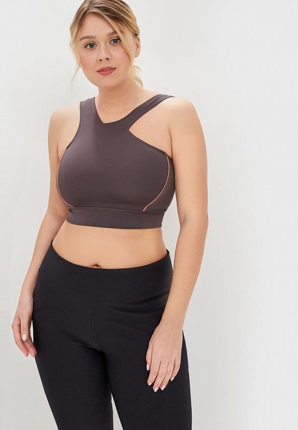 

Топ спортивный Under Armour, Misty Crop Top, Серый