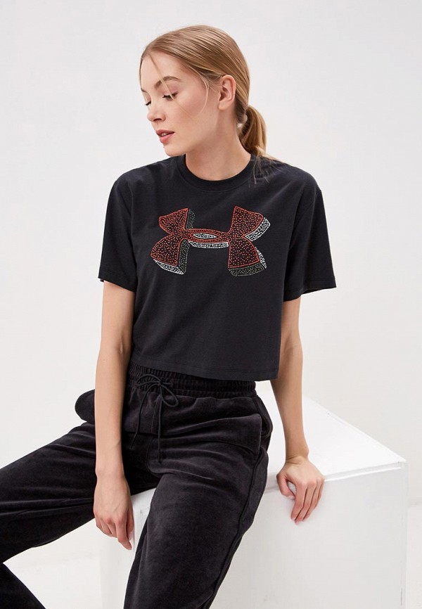 

Футболка Under Armour, Черный, BE SEEN S/S Graphic Drop 1