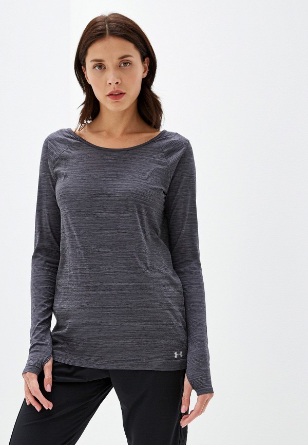 

Лонгслив спортивный Under Armour, Серый, TB Seamless Spacedye LS