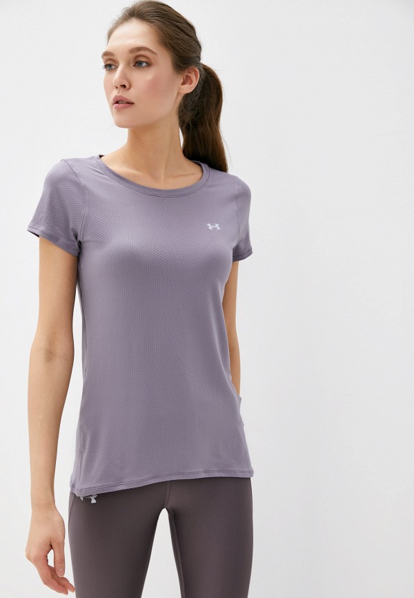 

Футболка компрессионная Under Armour, Фиолетовый, UA HG Armour SS
