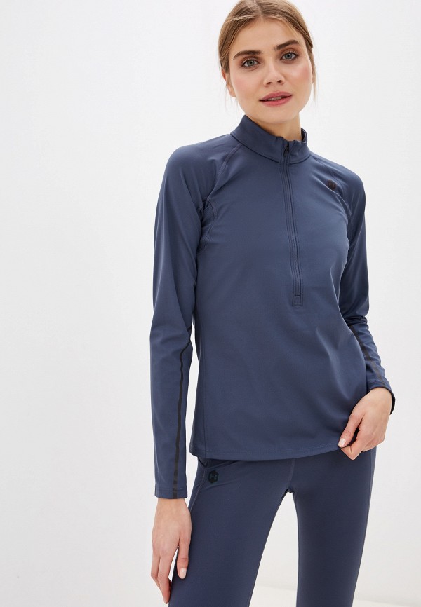 

Лонгслив спортивный Under Armour, Синий, UA Rush Run Coldgear Half Zip