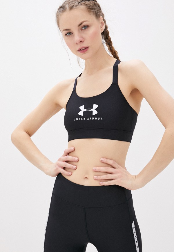 

Топ спортивный Under Armour, Черный, Armour Mid
