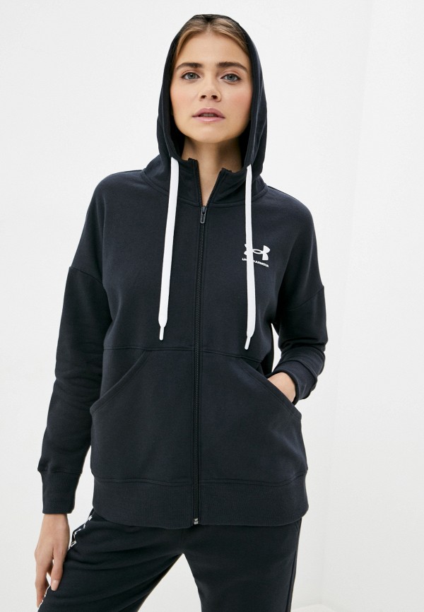 

Толстовка Under Armour, Черный, Rival Fleece FZ Hoodie