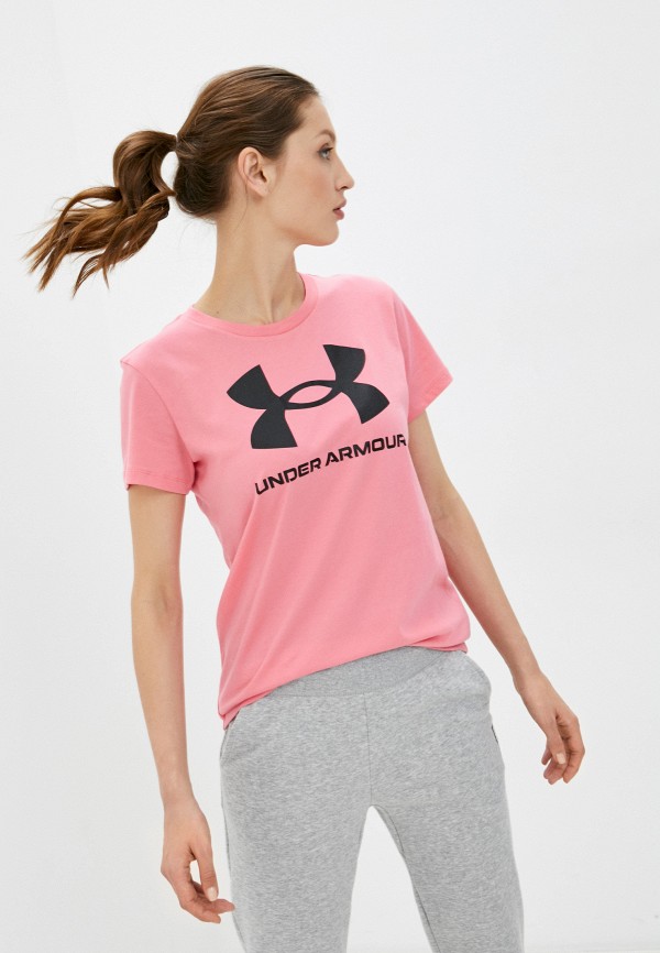 

Футболка Under Armour, Розовый, Live Sportstyle Graphic SSC