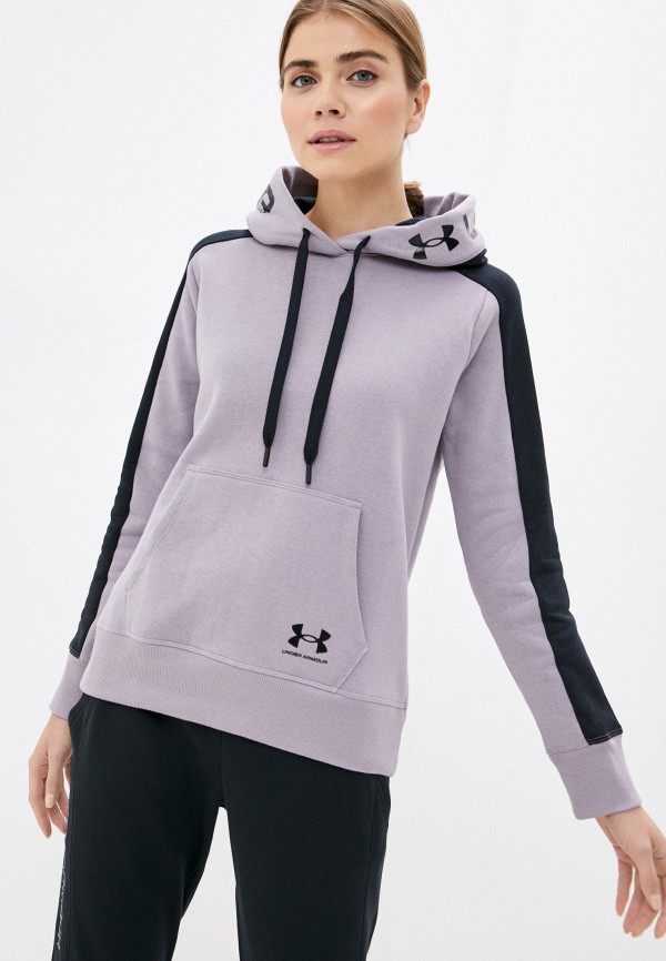 

Худи Under Armour, Фиолетовый, Rival Flece Grphic CB Hoodie